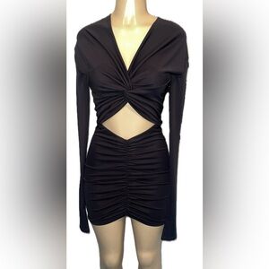 NWT The Andamane Twist Front Cutout Cocktail Dress | Italian Size 40 / US 4